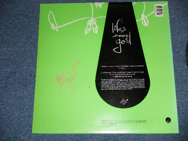 画像: SUGAR CUBES (BJORK  Björk) - LIFE'S TOO GOOD  ( Ex++/MINT- )   / 1988 US AMERICA ORIGINAL Used LP 