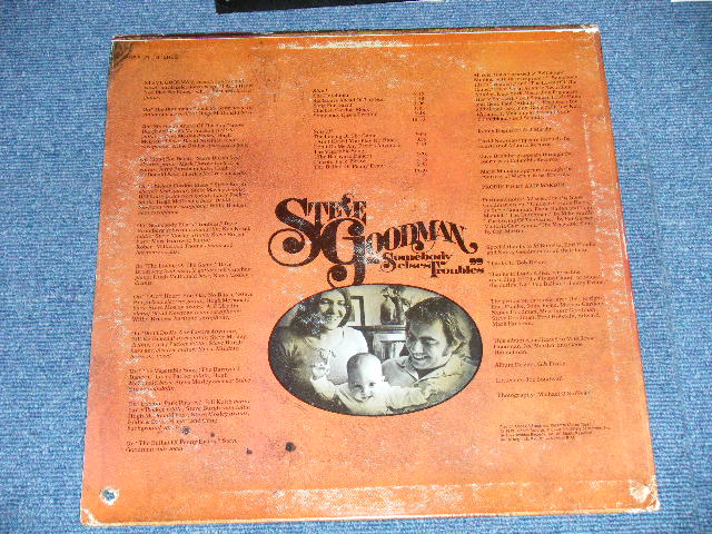 画像: STEVE GOODMAN - SOMEBODY ELSE TROUBLES  ( Ex-/Ex+++ : EDSP ) / 1972 US AMERICA ORIGINAL Used LP 