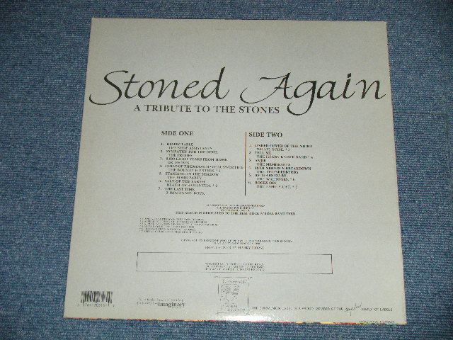 画像: V.A. OMNIBUS - STONED AGAIN : A TRIBUTE TO THE STONES   ( Ex+++/MINT- )  / 1990 US AMERICA   ORIGINAL Used LP
