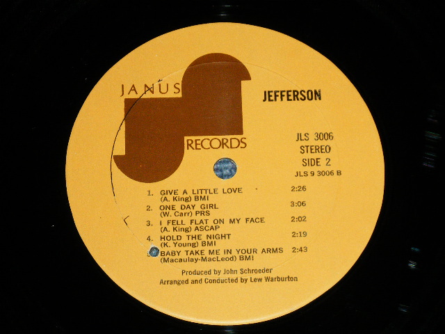 画像: JEFFERSON -  JEFFERSON - ( Ex/Ex++ WOBC,WOL ) / 1969 US AMERICA ORIGINAL Used LP 