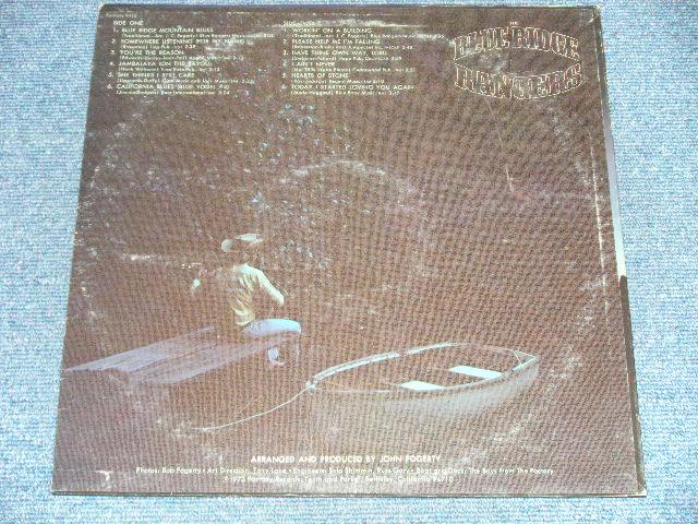 画像: BLUE RIDGE RANGERS (JOHN FOGERTY CCR CREEDENCE CLEARWATER REVIVAL) - BLUE RIDGE RANGERS ( Matrix # A RE-2/B RE-2) (Ex-/Ex+++)  / 1973 US AMERICA ORIGINAL  Used LP 