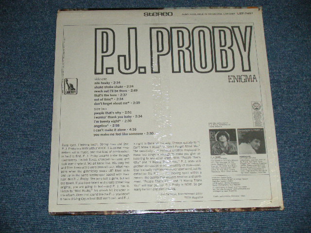 画像: P.J. PROBY - NIKI HOEKY  (SEALED)   / 1967 US AMERICA  ORIGINAL  STEREO  "Brand New SEALED"  LP 