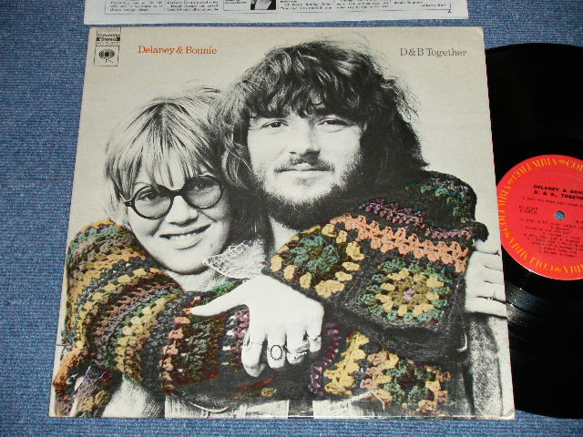 画像1: DELANEY & BONNIE - D.B. TOGETHER (Matrix # PAL 31377 1-D /PBL 31377 1-D )   ( Ex+++/Ex+++ Looks:MINT-)  / 1972 US AMERICA  ORIGINAL Used LP 