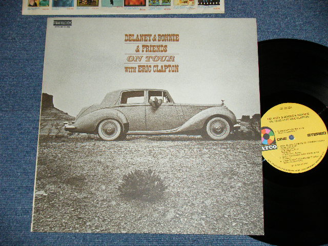 画像1: DELANEY & BONNIE & FRIENDS - ON TOUR WITH ERIC CLAPTON (Matrix # ST-C-701831-B B MO/ST-C-701832-B B MO  )   ( Ex+++/Ex+++)    / 1970 US AMERICA  1st Press"1841 BROADWAY Logo at Bottom Label" Used LP 