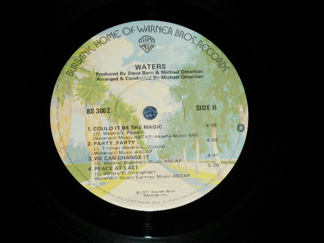 画像: WATERS - WATERS  ( Ex+++/Ex+++)   / 1977 US AMERICA ORIGINAL Used LP