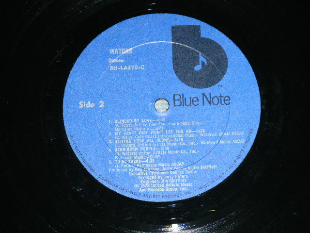 画像: WATERS - WATERS  ( Ex+/Ex, Ex+++)   / 1975 US AMERICA ORIGINAL Used LP