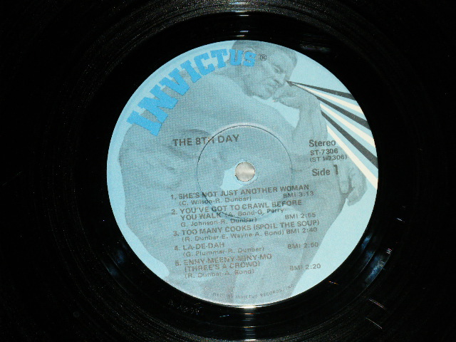 画像: THE 8TH DAY  - THE 8TH DAY (Made by Holland-Dozier-Holland) ( Ex++/Ex+++ Looks: Ex+)   / 1971 US AMERICA ORIGINAL Used LP