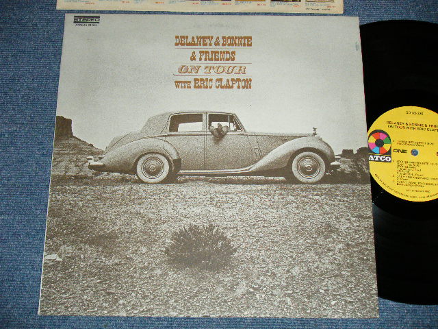 画像1: DELANEY & BONNIE & FRIENDS - ON TOUR WITH ERIC CLAPTON (Matrix # ST-C-701831-B B MO △14630 /ST-C-701832-B B MO △14630 -x )   ( Ex+++/Ex+++ : EDSP)    / 1970 US AMERICA  1st Press"1841 BROADWAY Logo at Bottom Label" Used LP 