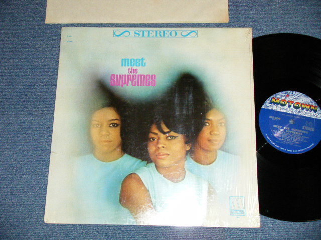 画像1: THE SUPREMES - MEET THE SUPREMES : 2nd Press Front Cover ( MINT-/MINT- )  / 1963 US AMERICA "Early  Press LARGE Logo on Label" STEREO  USed LP 