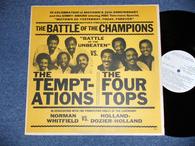 画像1: The TEMPTATIONS / The FOUR TOPS - The BATTLE OF THE CHAMPIONS ( Ex+/MINT- ) / 1983   US AMERICA ORIGINAL "PROMO ONLY" Used  LP 
