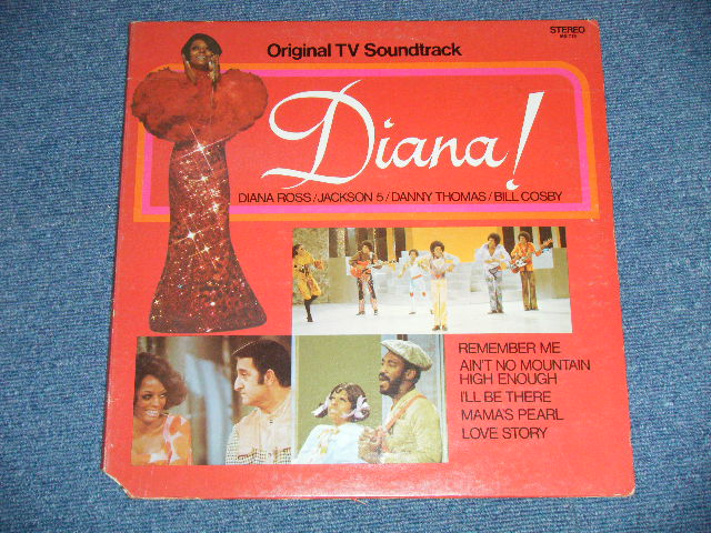 画像: Original TV Soundtrack : DIANA ROSS / JACKSON 5 FIVE / DANNY THOMAS / BILL COSBY  - DIANA!  (Ex++/MINT- : STOL,Cutout,EDSP )  / 1971 US AMERICA ORIGINAL Used LP 