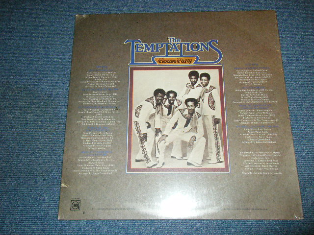 画像: THE TEMPTATIONS - HOUSE PARTY (MINT-/Ex+++, Ex+ Looks:Ex- Cut Out)  / 1975 US AMERICA ORIGINAL Used LP 