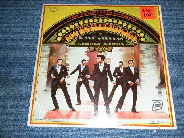 画像1: THE TEMPTATIONS - THE TEMPTATIONS SHOW / 1969  US ORIGINAL Brand New Sealed LP 