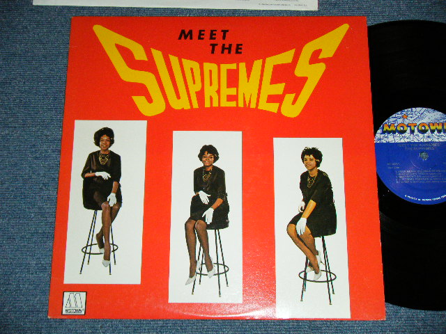 画像1: THE SUPREMES - MEET THE SUPREMES :  Withdraw Style "STOOL"Cover ( Ex+++/MINT-  )  / 1980's  US AMERICA  RFEISSUE STEREO USed LP 