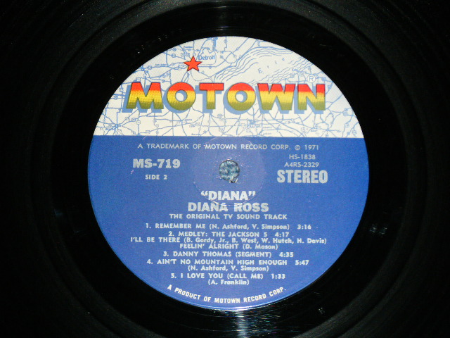 画像: DIANA ROSS  - GREATEST HITS (Ex++/Ex+++ A-5:VG+++)  / 1976 US AMERICA ORIGINAL Used LP 