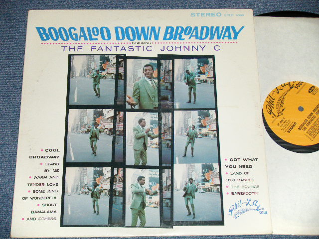 画像1: The FANTASTIC JOHNNY C - BOOGALOO DOWN BROADWAY ( Ex++/Ex++ Looks:Ex+)  / 1968 US AMERICA  ORIGINAL STEREO  Used  LP 