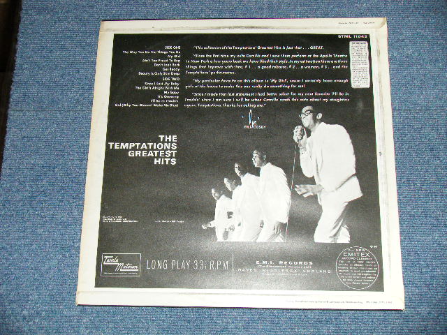 画像: THE TEMPTATIONS - GREATEST HITS ( Ex++/MINT-)  / 1967 UK ENGLAND   STEREO ORIGINAL Used LP