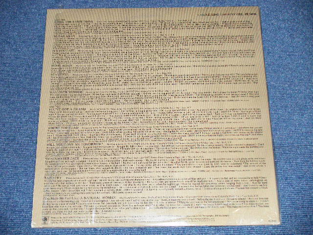 画像: CAROLE KING - TAPESTRY ( Matrix # PAL 3494611D/PBL 34946-1E) (MINT-./Ex+++) / 19?? Us AMERICA REISSUE "GATEFOLD Cover"  Used LP