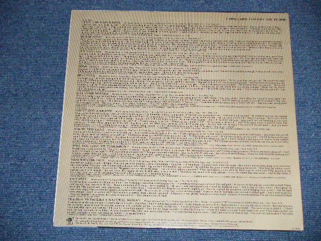 画像: CAROLE KING - TAPESTRY ( Matrix # PAL 34946 G1G/PBL 34946 G1M ) (MINT-.MINT-) / 19?? Us AMERICA REISSUE "NON GATEFOLD Cover"  Used LP