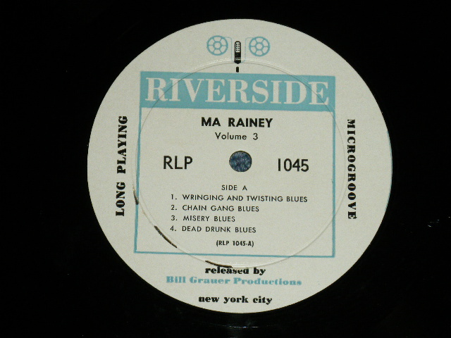 画像: MA RAINEY - LEGENDARY VOICE OF THE BLUES VOL.3 ( Ex+/Ex+++ )  / 1954 US AMERICA ORIGINAL Used 10" LP