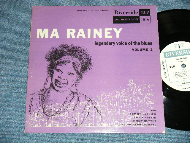 画像1: MA RAINEY - LEGENDARY VOICE OF THE BLUES VOL.2 ( Ex+/Ex Looks:Ex+++ )  / 1953 US AMERICA ORIGINAL Used 10" LP
