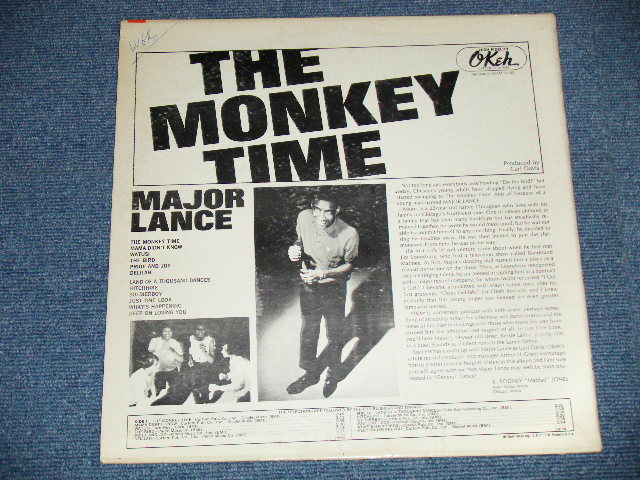 画像: MAJOR LANCE - THE MONKEY TIME  ( Ex++/Ex++ ) / 1963 US AMERICA ORIGINAL "WHITE LABEL PROMO" MONO  Used LP