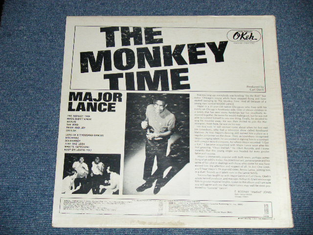 画像: MAJOR LANCE - THE MONKEY TIME  ( Ex+/Ex+++ : STOL ) / 1963 US AMERICA ORIGINAL MONO  Used LP