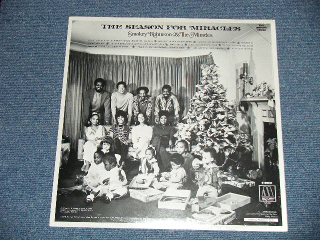 画像: The MIRACLES - THE SEASON FOR CHRISTMAS   ( SEALED : Cut Out  ) / 1980's US AMERICA REISSUE  "BRAND NEW SEALED"  LP