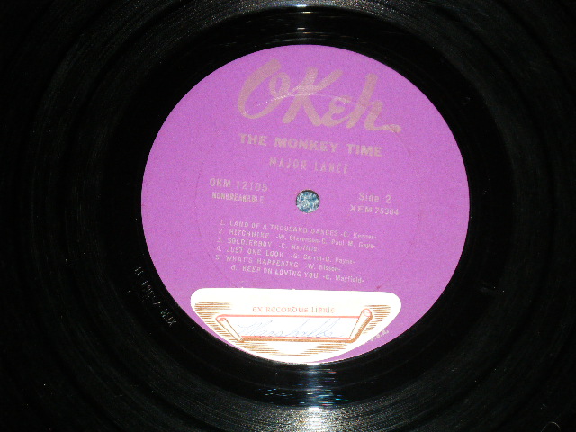 画像: MAJOR LANCE - THE MONKEY TIME  ( Ex+/Ex+++ : STOL ) / 1963 US AMERICA ORIGINAL MONO  Used LP