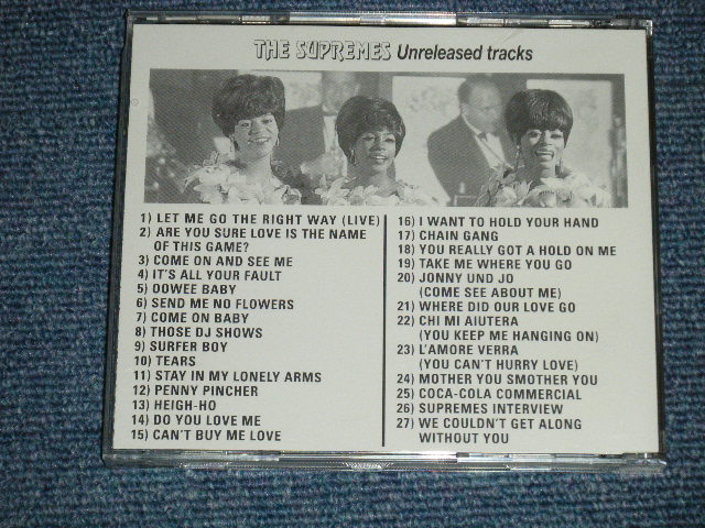 画像: DIANA ROSS & The SUPREMES - WITH LOVE (FROM US TO YOU) : UNREALESED TRACKS ( NEW  )  / 1995 EUROPE ORIGINAL "BRAND NEW" CD