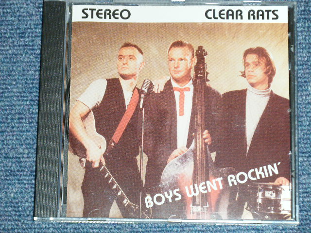 画像1: CLEAR RATS - BOYS WENT ROCKIN' / 1994 GERMAN "Brand New" CD  