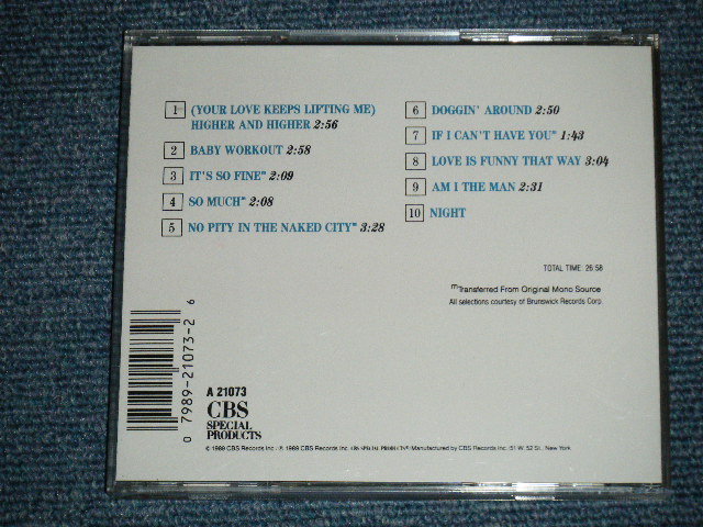 画像: JACKIE WILSON - 10 SOUL CLASSICS (MINT-/MINT) / 1989 US AMERICA ORIGINAL Used CD