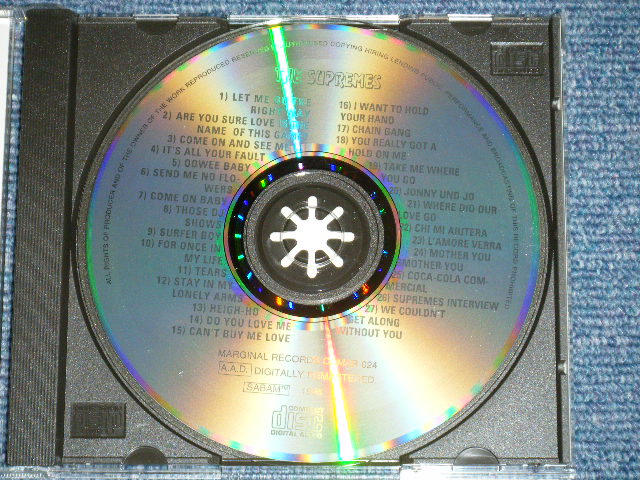 画像: DIANA ROSS & The SUPREMES - WITH LOVE (FROM US TO YOU) : UNREALESED TRACKS ( NEW  )  / 1995 EUROPE ORIGINAL "BRAND NEW" CD