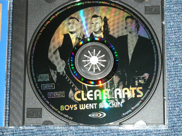 画像: CLEAR RATS - BOYS WENT ROCKIN' / 1994 GERMAN "Brand New" CD  