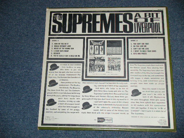 画像: (DIANA ROSS and )THE SUPREMES - A BIT OF LIVERPOOL ( Ex/MINT- ) / 1964 US AMERICA ORIGINAL MONO Used LP  