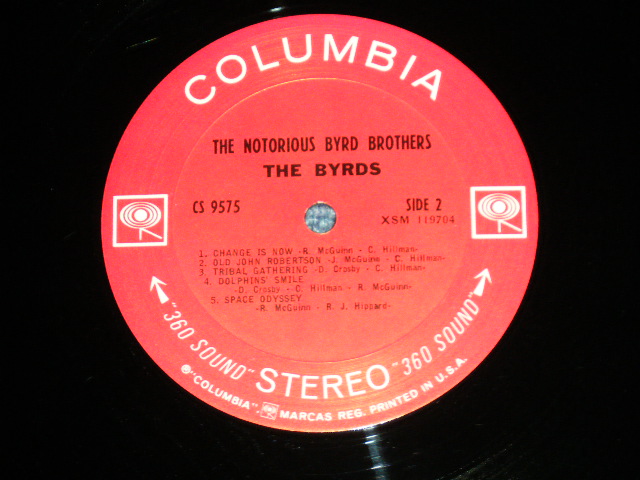 画像: THE BYRDS - THE NOTORIOUS BYRD BROTHERS ( Matrix # 1E/1E )  ( Ex++/MINT-  :EDSP ) / 1968 US AMERICA ORIGINAL 1st Press "360 Sound Label" STEREO Used LP
