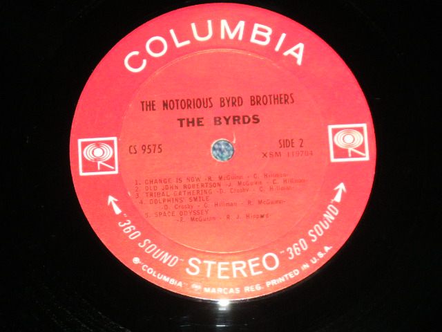 画像: THE BYRDS - THE NOTORIOUS BYRD BROTHERS ( Matrix # 1A/1A )  ( Ex+/MINT- Looks:Ex+++ ) / 1968 US AMERICA ORIGINAL 1st Press "360 Sound Label" STEREO Used LP