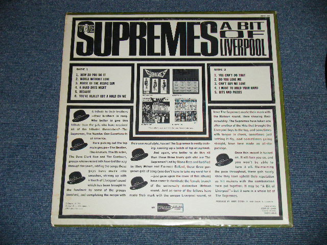 画像: (DIANA ROSS and )THE SUPREMES - A BIT OF LIVERPOOL ( E++,Ex+/Ex+++) / 1964 US AMERICA ORIGINAL STEREO  Used LP  