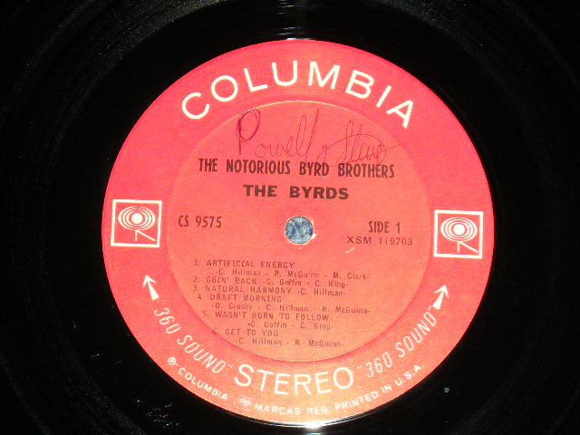 画像: THE BYRDS - THE NOTORIOUS BYRD BROTHERS ( Matrix # 1A/1A )  ( Ex+/MINT- Looks:Ex+++ ) / 1968 US AMERICA ORIGINAL 1st Press "360 Sound Label" STEREO Used LP
