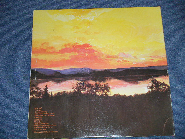 画像: JONI MITCHELL  - CLOUDS (Matrix #A)T1 30885 RS 6341A 1-H D B)T1 (30886  RS 6341 RE-1 1-C(  "TERRE HAUTE Press in INDIANA"(Ex++/Ex+ Looks:MINT-)  / 1970 Version US AMERICA "2nd Press BROWN with STEREO at Bottom Label" Used LP
