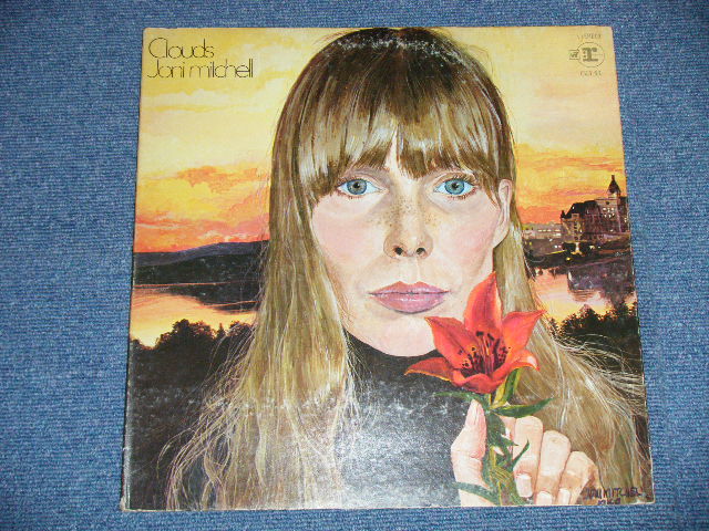 画像: JONI MITCHELL  - CLOUDS  ( Matrix # 30885 RS 6341-A RE-1--1L/ 30886 RS 6341 B- RE-1-I H  ) ( Ex+/Ex++ : EDSP )   / 1972 Version   US AMERICA ORIGINAL "2nd Press STEREO Credit at Bottom Label" Used  LP