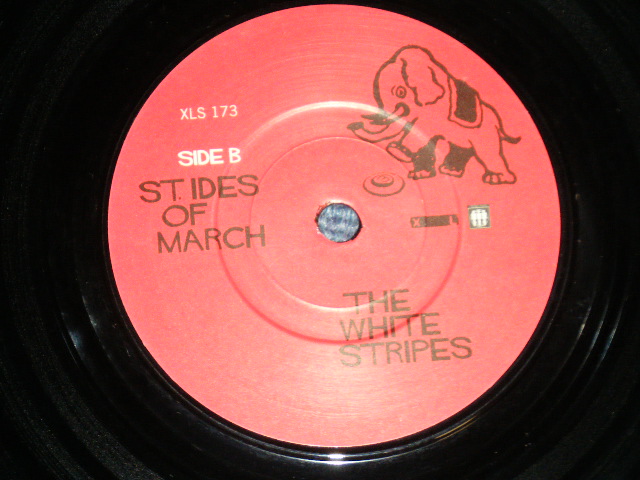 画像: THE WHITE STRIPES - THE HARDEST BUTTON TO BUTTON : ST. IDES OF MARCH   ( MINT-/MINT)  / 2003  UK ENGLAND ORIGINAL Used 7"  Single with PICTURE SLEEVE 