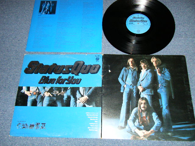 画像1: STATUS QUO - BLUE FOR YOU ( Matrix # 1//2 / 2//2 ) ( Ex+/MINT- ) / 1976 UK ENGLAND ORIGINAL Used LP 