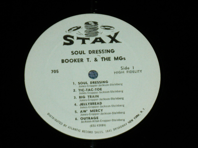 画像: BOOKER T.& THE MG'S - SOUL DRESSING ( Ex+/Ex++ Looks:Ex+++ : BB EDSP , LARGE WARP )  / 1965 US AMERICA ORIGINAL MONO Used LP 