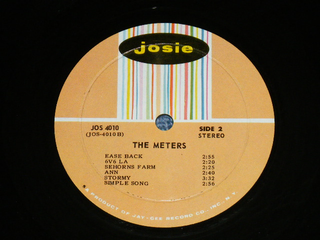 画像: THE METERS - THE METERS ( Ex+++/Ex+++ )  / 1969 US AMERICA ORIGINAL Used LP 