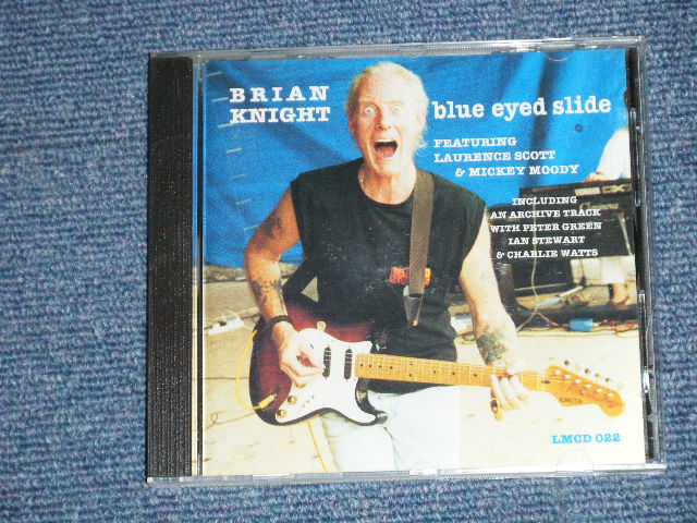 画像1: BRIAN KNIGHT (with PETER GREEN & IAN STEWART,CHARLIE WATTS of ROLLING STONES ) - BLUE EYED SLIDE : Blues Rock in UK ( NEW )  / 1992?  FRANCE ORIGINAL "BRAND NEW" CD Found DEAD STOCK in Our WAREHOUSE 