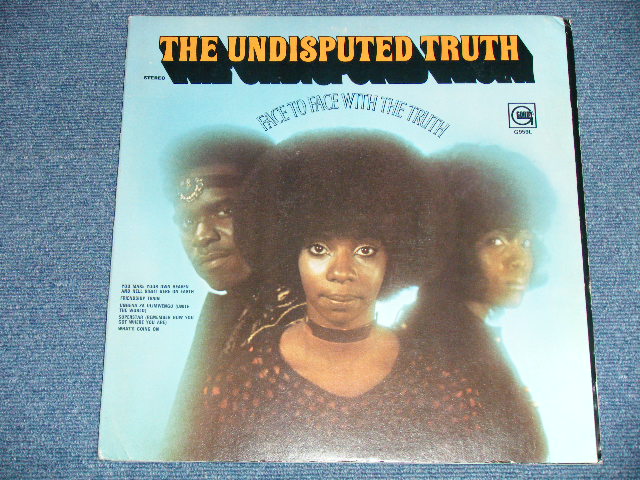 画像: The UNDISPUTED TRUTH -  FACE TO FACE WITH THE TRUTH ( Ex++/Ex+++ )  / 1971 US AMERICA ORIGINAL "WHITE LABEL PROMO" Used LP 