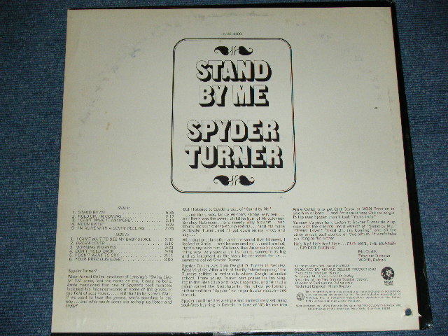 画像: SPYDER TURNER - STAND BY ME ( Ex++/Ex : BB )  / 1967 US AMERICA ORIGINAL MONO Used LP 