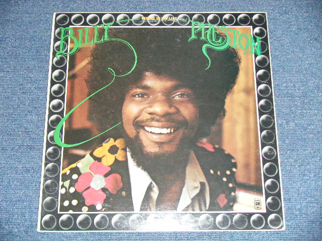 画像: BILLY PRESTON -  MUSIC IS MY LIFE ( Matrix # A&M SP 3547 RE-1 M1/ A&M SP 3548 RE-1 M1)( Ex++/MINT- ; EDSP )  /  1972 US AMERICA ORIGINAL "BROWN Label" Used LP 