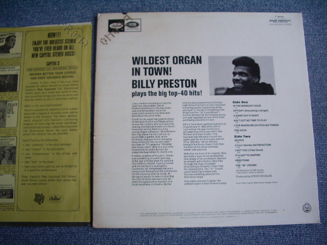 画像: BILLY PRESTON - WILDEST ORGAN IN TOWN ( MINT-/MINT-) / 1966 US AMERICA ORIGINAL "PROMO" MONO Used LP 
